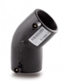 codo electrosoldable polietileno 45º